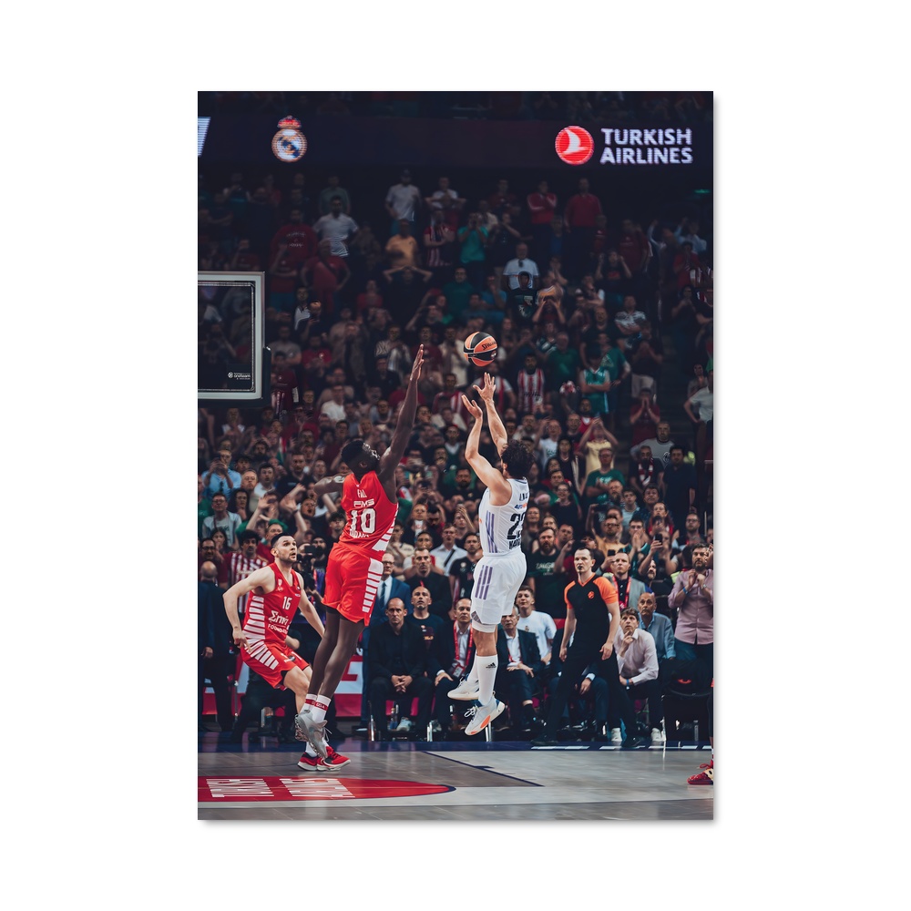 Poster Sergio llull – affiche Basketball